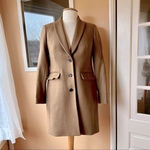 J Crew 100% Wool Topcoat
